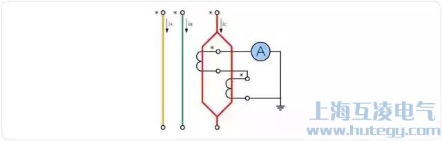 電流互感器原邊并聯、副邊串聯接線圖